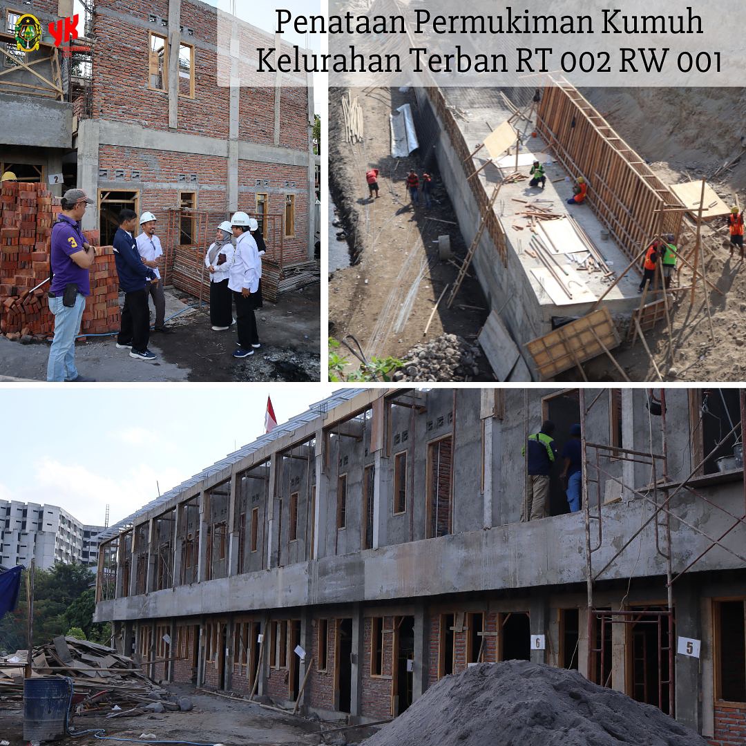 Penataan Pemukiman Kumuh Kelurahan Terban RT 002 RW 001